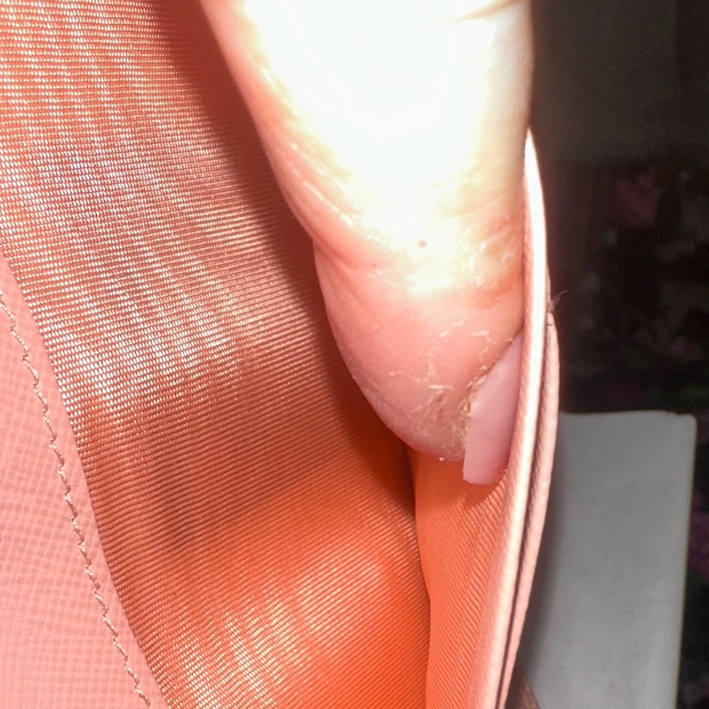 Prada Pink Saffiano Bow Continental Wallet with Gold Logo Box COA - Picture 10 of 14